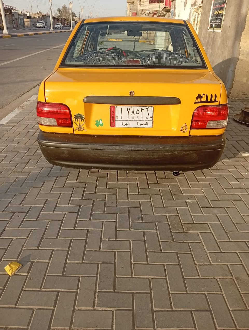 سلام عليكم سايبه موديل 18)سياره جاهزه من كلشي كير ومكينه وتبريد كفاله  وتخم تاير )رقم مبايلي ***********)سعر30 وبيها مجال +السياره بيها صبغ قليل
