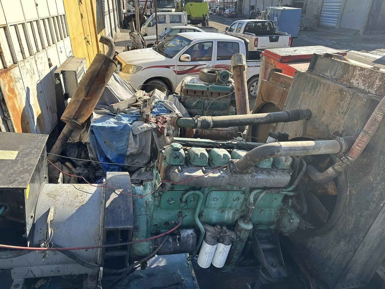 للبيع مولد فالفو f12حجم122محرك بشرط لا صرف ولابخار استندر توليد300KVبشرط                
سعر💸:50$ورقه
📞:***********
عنوان📍:كركوك حي صناعه
