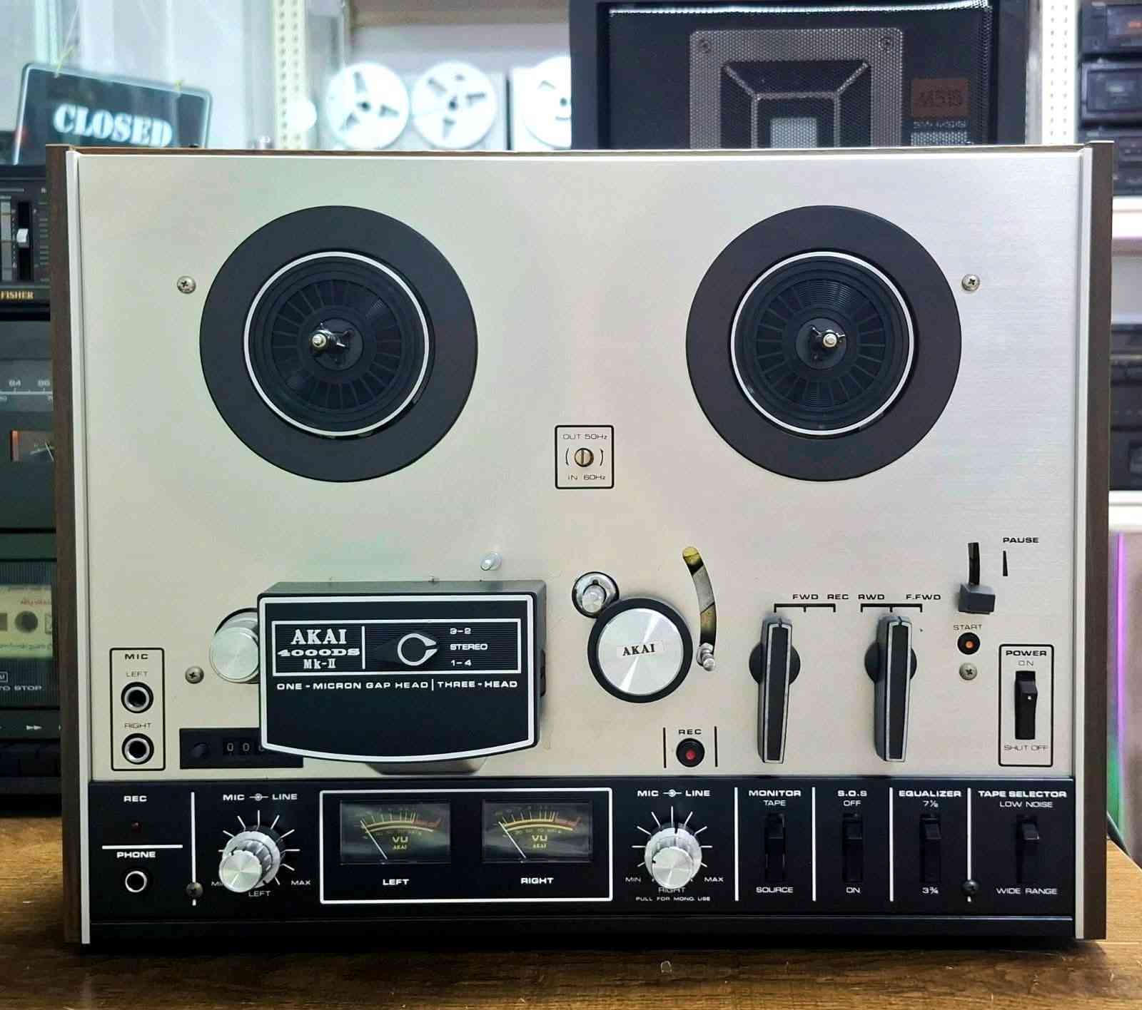 AKAI 4000DS 
جهاز تيب بكره اكاي موديل 
نظیف و شغال
٤ تراك
٣ هيد
سعر / 200 الف
مكانی اربیل
یوجد توصیل


**إذا كنت صاحب هذا الإعلان وتريد حذفه لأي سبب، رجاءا أرسل رسالة إلى الدعم الفني**