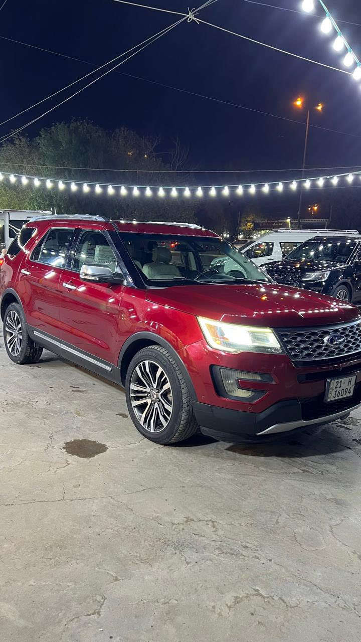 اكسبلور وحش الشارع
بلاتينيوم كراسي منفصل مواصفات Vib
كل التفاصيل بلصور حتى السونار 
السعر ١٨ الف 
الاتصال على الرقم ***********
