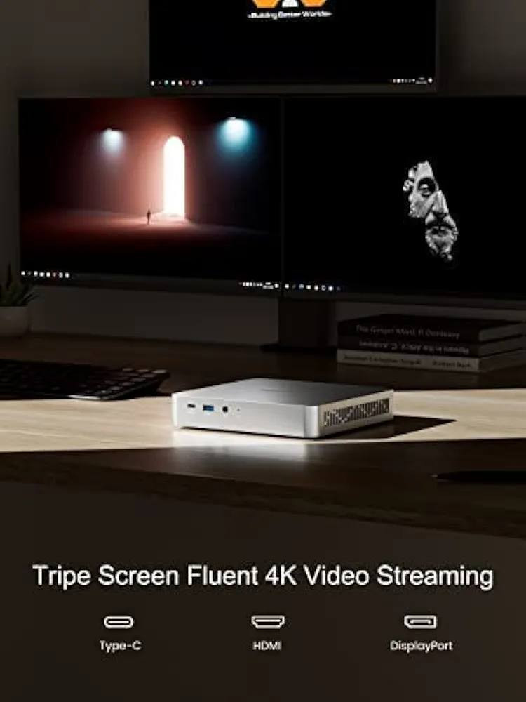 كمبيوتر صغير TH80، معالج Intel Core i7-11800H ثماني النواة، ذاكرة وصول عشوائي 16 جيجابايت DDR4/قرص صلب SSD سعة 512 جيجابايت، كمبيوتر مكتبي صغير بنظام Windows 11 Pro، منافذ HDMI/DP/USB-C، واي فاي، بلوتوث، منفذ USB 3.2 Gen2×5
السعر ٣٢٥


**إذا كنت صاحب هذا الإعلان وتريد حذفه لأي سبب، رجاءا أرسل رسالة إلى الدعم الفني**