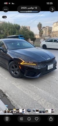 K5 موديل 23 بغداد بسمي لون اسود دخول قبل 7 اشهر تحويل ثاني يوم  السيار...