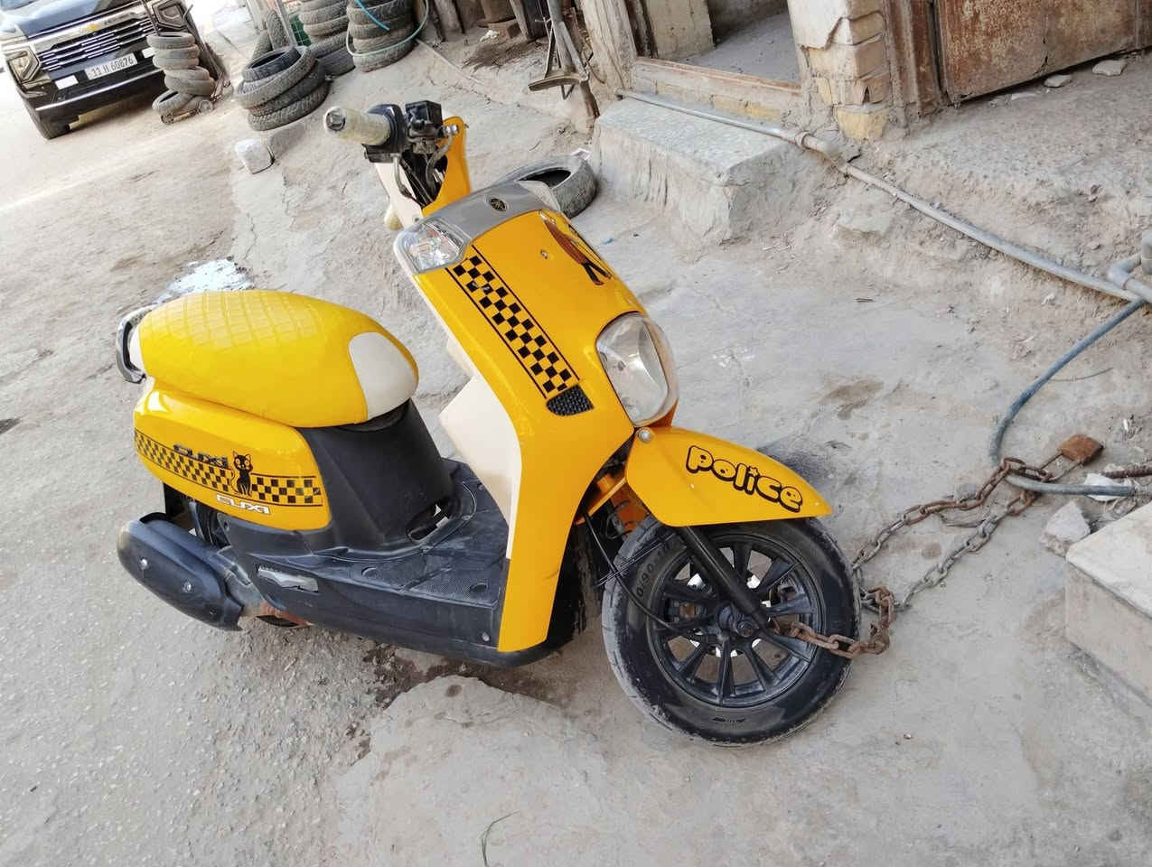 دراجه بوليس صيني باب اول نضيفه للبيع السعر 450العنوان حله باب المشهد ***********
