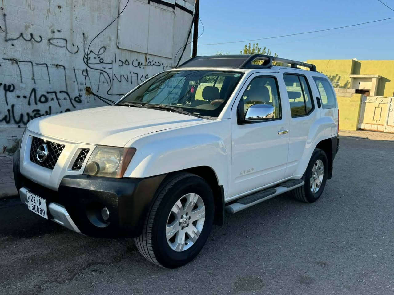 سلام عليكم نيسان اكستيرا 2009بدون غرامات شرط تحويل و وكاله
رقم اربيل سنويه جديد هزه جديد بسمي
محرك 6 سلندر 4000كير و محرك بلاد محرك مامفتوحبطاقه بنزين و منضومه غاز ايطالي كارت غاز بيها بلادي

بطاقه بنزين و منضومه غاز ايطالي كارت غاز بيها بلادي سياره 4x4 دبل اكسل
تبريد ثلج تبريد مركزي كير اوتوصدر جديد اربع تايرات جديد
*********** عنوان كركوك كوباني  سعر 120 بي مجال
