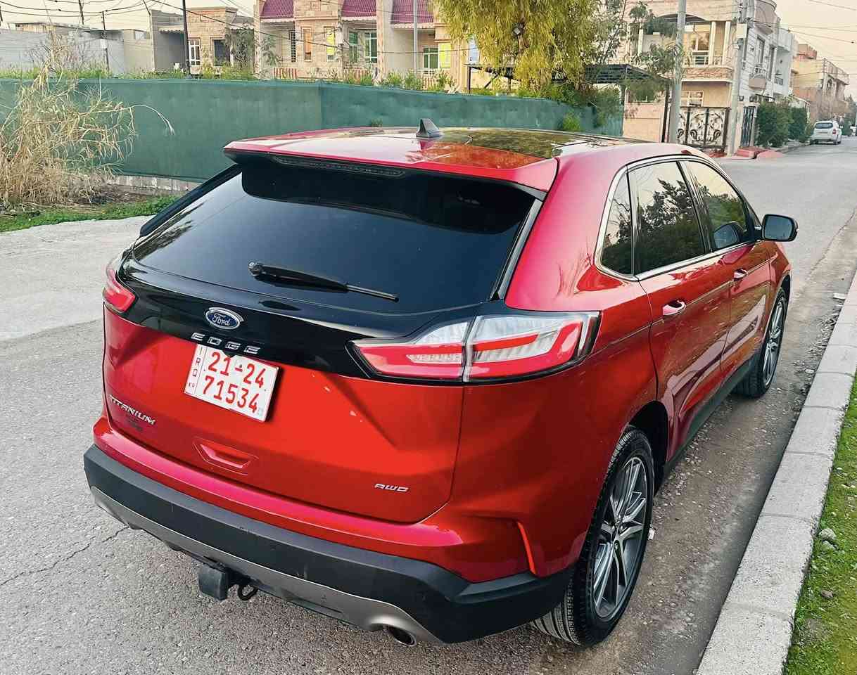 فورد ئيدج تيتانيوم
2024
🔴 بصمه 
🔴 شغال
🔴 ابواب بصمه
🔴 پانوراما 
🔴 كشنجلد و كهرباء 
🔴 كشن هيتر
🔴 ستيرن هيتر
🔴 دبل اكسل 4*4
🔴 شحن موبايل
🔴 بريك كهربائي 
🔴 ئوتو هولد
🔴 باركينگ
🔴 شاشه كبير
🔴 3 گير
🔴 صندوق شفت
🔴 كشن خه رن
🔴 سماعهسبورت Bo
بعدهوايه موصفات واحد قطعه صبغ
بدون دواخل ..  ارباك سيستم
*********** - 176$
