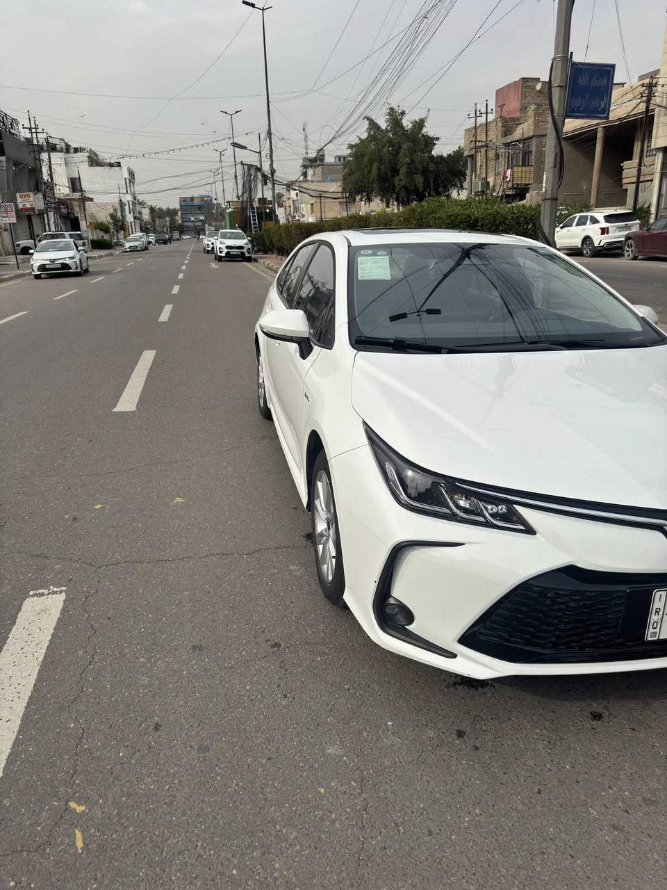 كورلا صيني هايبرد موديل 2025
ماشيه 7 الف (7000)
تبريد قطعتين
مواصفات :
بصمة + بصمه ابواب
فتحة
 كشنات جلد اسود 
كشن السائق كهربائي
رادار + تحديد مسار + قيادة ذاتية هاند بريك كهربائي + لايت زينون
عداد ديجيتال
درايف مود + أوتو هولد
فل سيستم إيرباك + مانع تصادم + مانع انزلاق سيارة مكفوله السياره 
رقم السياره بغداد 
مكان السياره بغداد الصليخ ال ٦٠٠ 
غير متواجد على الفيسبوك للتواصل على الرقم 
السعر 158 ورقه و بيه مجال بسيط حق الجيه 
***********
