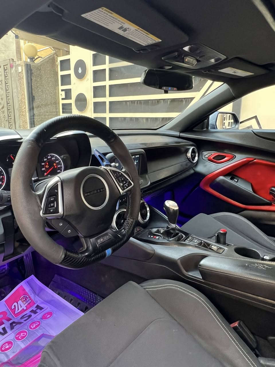 كمارو ٢٠١٦
السلام عليكم 
بيع بدون مراوس
البيع نقد فقط
كمارو ماشيه ٦٠ فقط 
السياره باسمي شخصياً دقم دولي
فول مواصفات 
السياره كلش نظيفه 
موديل 2016
محرك 6 سلندر 
لون ازرك 
فتحه سقف 
كراسي كهرباء
تحكمات ستيرن 
شاشه اعطال 
شفتات سرعه 
شاشه مع كامره
ويل ٢٠
بجم زنون 
السياره كلش مميزه ونظيفه  
مكان السياره بغداد الجديده 

سعر السياره 125 ورقه 
بيهه مجال جداً قليل

*********** واتساب
