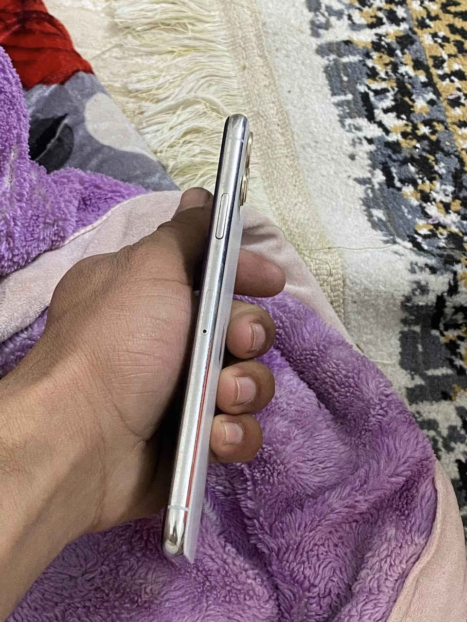 السلام عليكم ايفون 11برو ماكس للبيع
ذاكره 256

بطاريه 95

شرط حاسبه مامفتوح 

جهاز نضافتو 100بل100

السعر 400

مكاني جنوب الموصل كياره

***********

وافق أدمن
