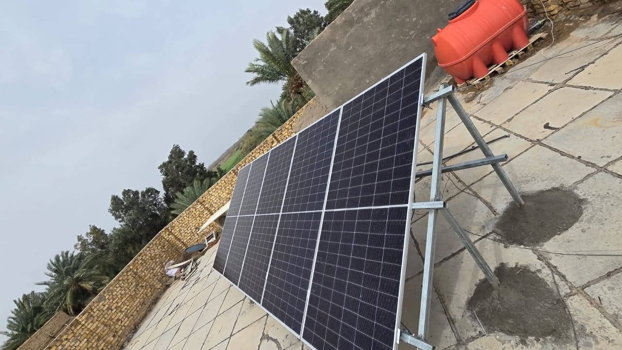 ⚡تجهيز احد الزبائن بمواد طاقة شمسية بقدرة 2,300w/h (10A) ليلي نهاري
🧭 مع المتابعة والإشراف و البرمجة من قبل كادر مكتبنا
🟦 متوفر تجهيز الواح Longi x-7 & x-10 
و الواح النور من إنتاج العتبة
🟢 انفيرترات، بطاريات، كومباينر بوكس ،و اسلاك الطاقة الشمسية
مكتب #الحسني_للطاقة_الشمسية
#الشمس_مصدر_الطاقة #طاقة_شمسية


**إذا كنت صاحب هذا الإعلان وتريد حذفه لأي سبب، رجاءا أرسل رسالة إلى الدعم الفني**