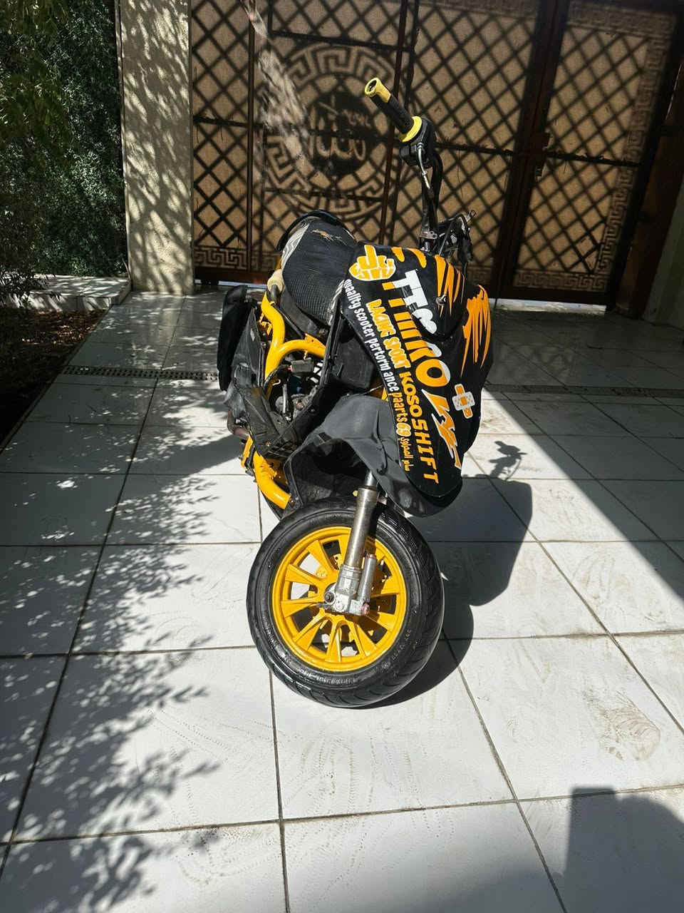 سلام عليكم ماكس للبيع  شوفت عينكم دراجه   مابيه اي نقص بس كشن حته تكعد نصبته دراجه احلئ 😜👌
السعر  ٥٠٠
***********
