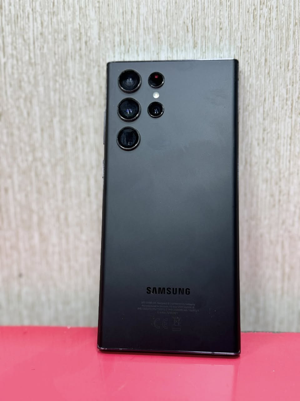 السلام عليكم
الترا S22

خطين دبل سيم كارت 

الجهاز مستخدم شي قليل نظافة الجهاز ‎%‎100

الذاكرة 256 

السعر 600 قفل   العنوان بغداد مدينه لصدر  

‭0783 842 9046‬
