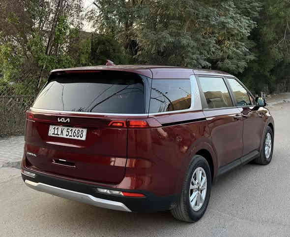 السلام عليكم 
للبيع او مراوس

كيا كرنفال 2024 وارد امريكي صور الحادث مرفقة بل منشور بدون حادث بدون ايرباك بدون دواخل تقرير غرق مياه امطار السيارة لوك وجديده جاهزة 

رقم بغداد ترقيم جديد هزه جديدة بأسمي تحويل ثاني يوم

المواصفات:بصمة-بصمة ابواب-تشغيل عن بعد

كشنات جلد-كشن كهرباء-تحديد مسار-قيادة الية 

ماشية 25 الف ميل-محرك 6 سلندر 3500

ويل كب-اشاير بل مري-بيبان كهرباء شفط

لايت زينون-امامي LED-حساس خلفي

رادارات-مود درايف-اوتو هولد-هندبريك دكمة

كشنات تدفئة-7 راكب سياحي-شاشة كبيرة

كامرة دوارة-فول تحكم ستيرن-بلوتوث 

مكان السيارة بغداد الدولعي 

للتواصل والاستفسار
***********
***********
