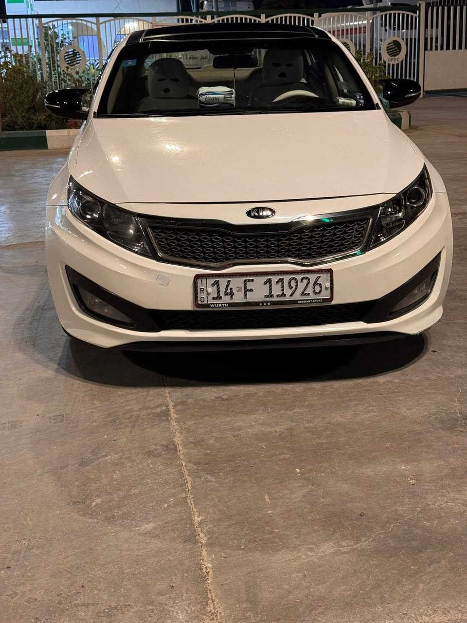 السلام عليكم اصدقائي اختصار
كيا اوبتيما 2011 خليجية 
ابيض صدفي فول عدة البصمة والكشن 
ضررها هلال جاملغ الخلفي فقط معجون كد شبر والباقي كلير فقط كير كفالة مكينة2400 مفتوح خير من الله مكفولة من تبخير وتنقيص رقم بصرة دولي سنوية بسمي هزة جديدة وسعر 125 وبيها مجال كلش قليل للستفسار ***********
