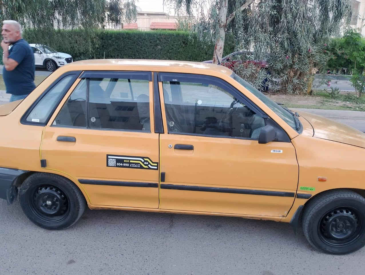 السلام عليكم 
اخوان عندي سايبه اجره موديل 2013الرقم الجديد سنويه لغاية 2028هيئه وهزه وغرامات مصفره  تخم تايرات يعني زوج الخلفي قبل فتره والأماني هم صار شهرين الصدر امامي والخلفي جديد السياره نصبته حلوه الشواصي واحد من عدهن مفطور واني لحمته
العنوان بغداد  حي الجهاد *********** السعر 30 وبيه مجال  اخواني للجادين فقط
