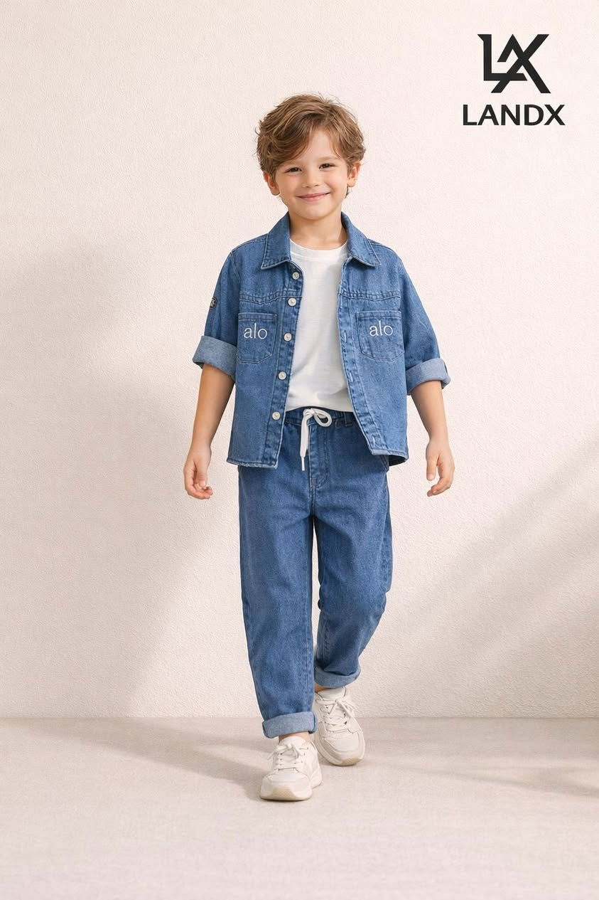 سوت جينز 3 قطع 

يلبس من 2-3-4-5-6-7-8-9-10-1-12 سنه 

العنوان 📌الصويرة -حي المعلمين -شارع عمارة المنغر  -مقابل سرمد مول -مجاور تنزيلات حمودي -مجاور كريم بلادي للستائر

🚖توجد خدمة توصيل لكافة محافظات العراق 🇮🇶🚖 
للاستفسار***********
