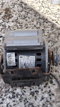 ماطور مبرده ايراني اصلي برفاب مستخدم موسم واحد 07710050037  شغال مداخل...