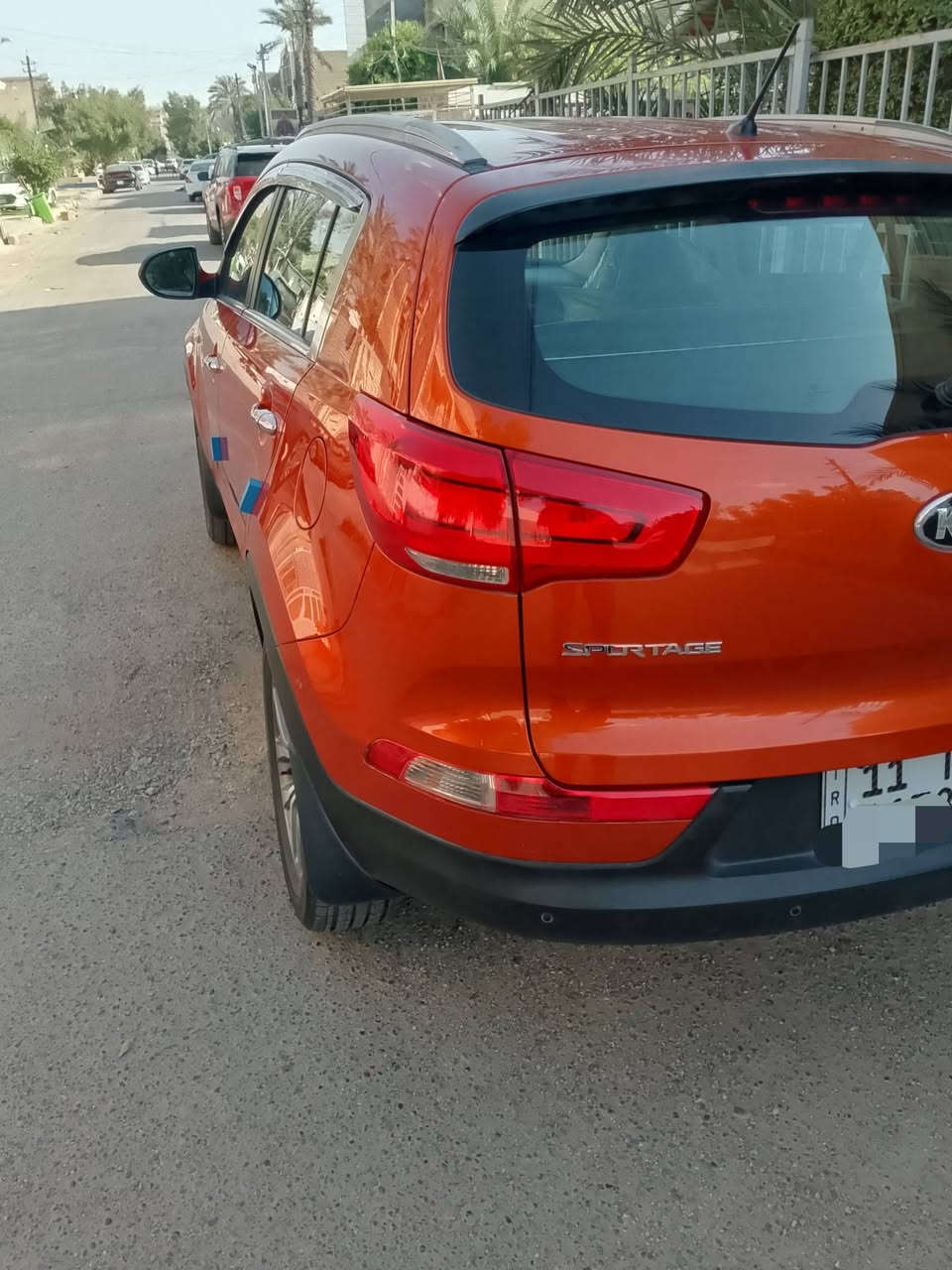 السلام عليكم
سبورتج خليجي موديل 2015 رقم بغداد الدولي السيارة مكفولة ماشية 104
السيارة جديدة ترايها زيرو 
تخم تاير جديد قبل كم يوم شديته
محرك، كير، تبريد، صدر خلفي وأمامي كله تمام
شادلها شاشة وكاميرا نوعية جيدة 
السعر: 154 ورقة
للإستفسار: ***********
العنوان: بغداد
