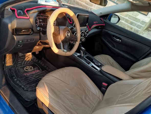 ‎السلام عليكم
‎نيسان سنترا 2021
SV 
‎حادث السياره دعاميه اماميه صبغ فقط وتعديل جاملغ يسره بارد وصبغ والباقي  مكفول 
‎ رقم اربيل الجديد باسمي
‎السياره ماشيه 65 الف ميل 
‎المواصفات
بصمه
‎كشنات جلد 
‎رادار امامي وخلفي
‎توقف ذاتي
‎هزاز ستيرن
‎تحديد مسار
‎وبعد بيها مواصفات
السعر خاص 
رقم الهاتف ***********
