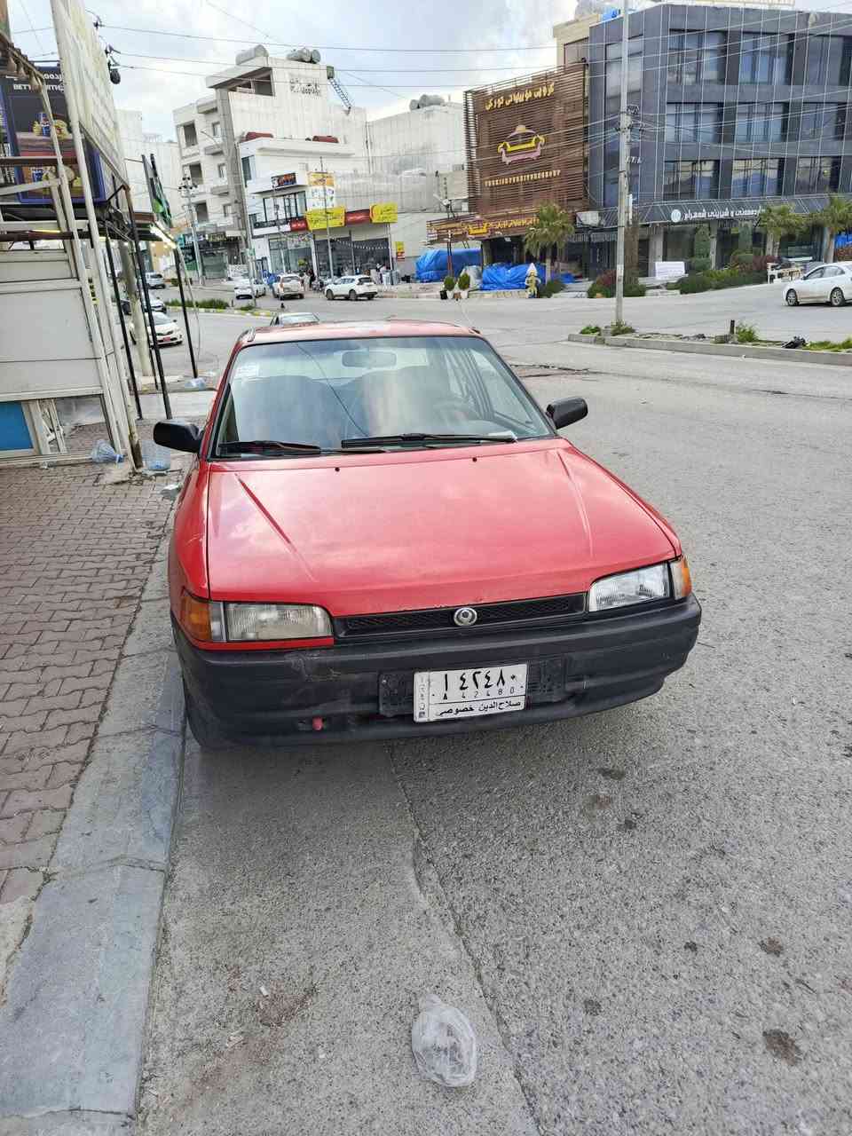 مازده البيع
323
شرط التحويل 
موديل 1991
كير ومحرك كفاله 
السعر 45 وبيه مجال 
***********
