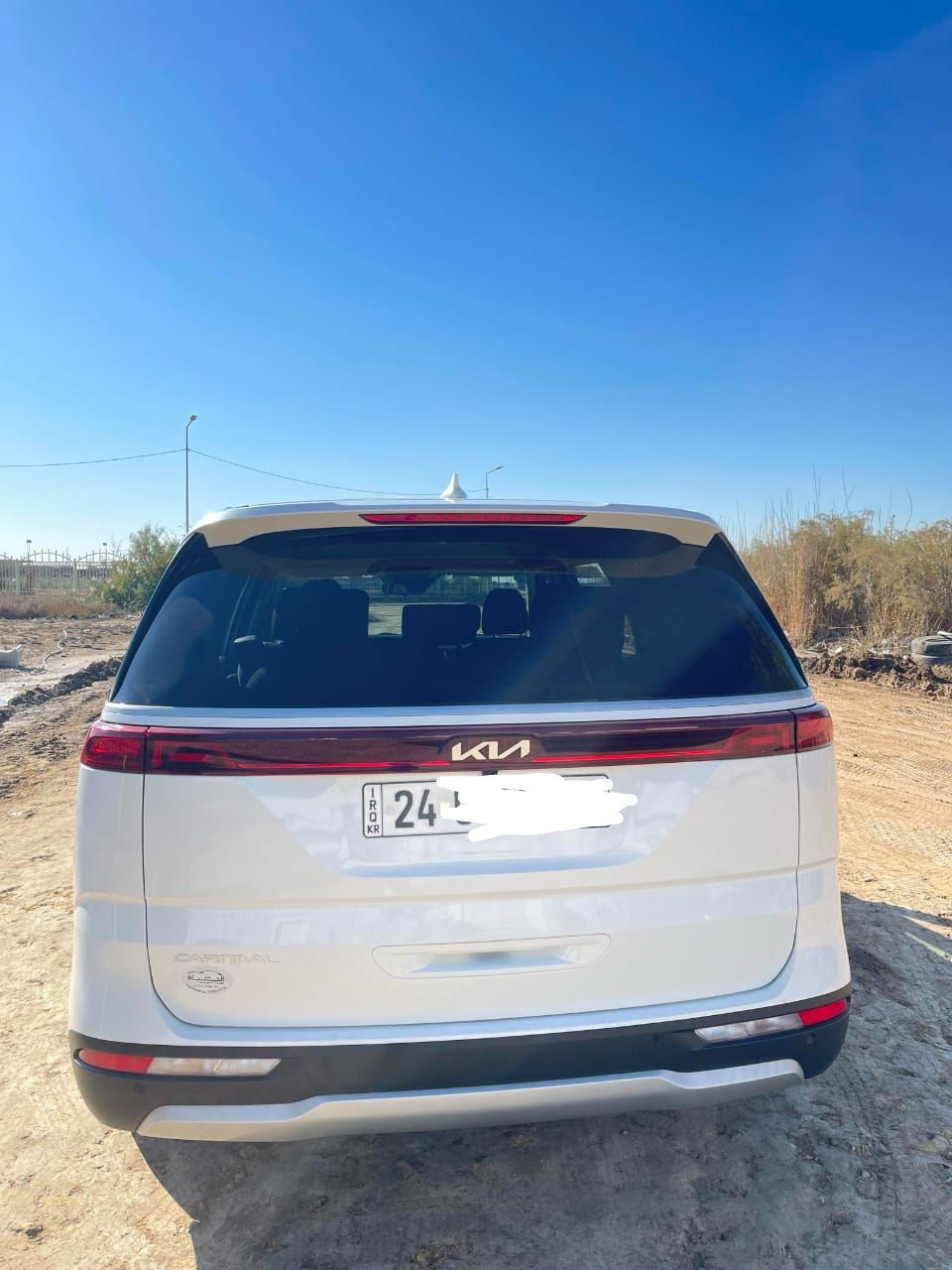 سلام عليكم كيا كرنفال ورد امريكي  موديل ٢٠٢٣بيبان كهربائي +اربع بصمات سياره كلين بدون حادث مكفوله من ضربه وصبغ وافتح سياره بسمي تريد وكاله تريد تحويل الاستفسار عل رقم *********** غير متواجد عل فيس
