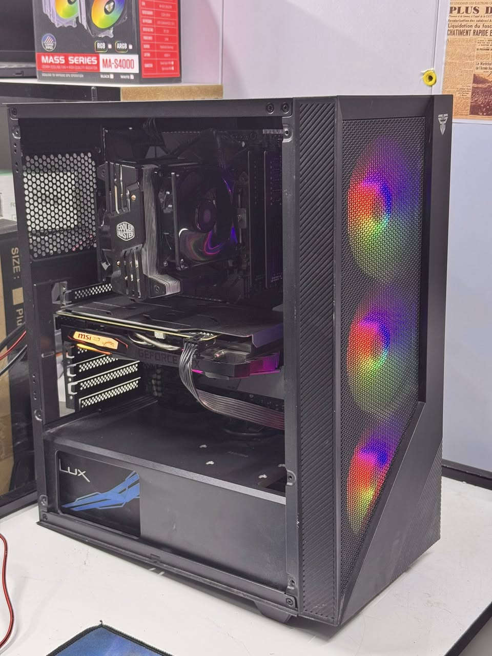 تحية طيبة ورمضان كريم علينا وعليكم 
تجهيز تجميعة لصديقنا من السماوة 
القطع جانن كلهن براندات معروفة و سعرها كلش عجبة 
I5 8600k
Z370 Aorus 
Ram 16 3200 
Gtx1660 Msi gaming x 
ssd256-hdd500 
Cpu cooler - cooler master 
P.s600w lux 
كلفته هاي التجميعة ٤٨٥ الف 
بالعافية عليه و يتهنى بيها 
#pc #كومبيوتر #لابتوب #العاب #تجميعات
عنوان المكتب كوت المشروع شارع الحاسبات مكتب MEGA-TECHNLOGY


**إذا كنت صاحب هذا الإعلان وتريد حذفه لأي سبب، رجاءا أرسل رسالة إلى الدعم الفني**