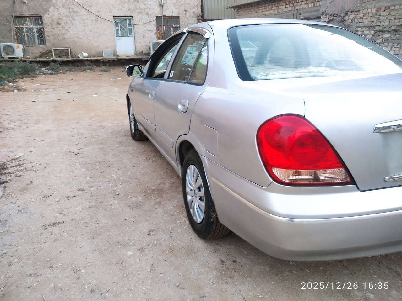 نيسان صني( تفاحه )  بليته زركه /2008/ رقم ميسان الماني مشروع وطني  سنويه نهايه ال2026محرك. قبق ابيض ،لاتنقيص ولاتبخير كير اوتوماتيك  مصبوغه عام أثر جراد كفاله من الكص والكلبه والعيب الشرعي  تجي تكلب وتقتنع وبيك خير وتدلل السعر 64 مكانها بالقاسم ***********
