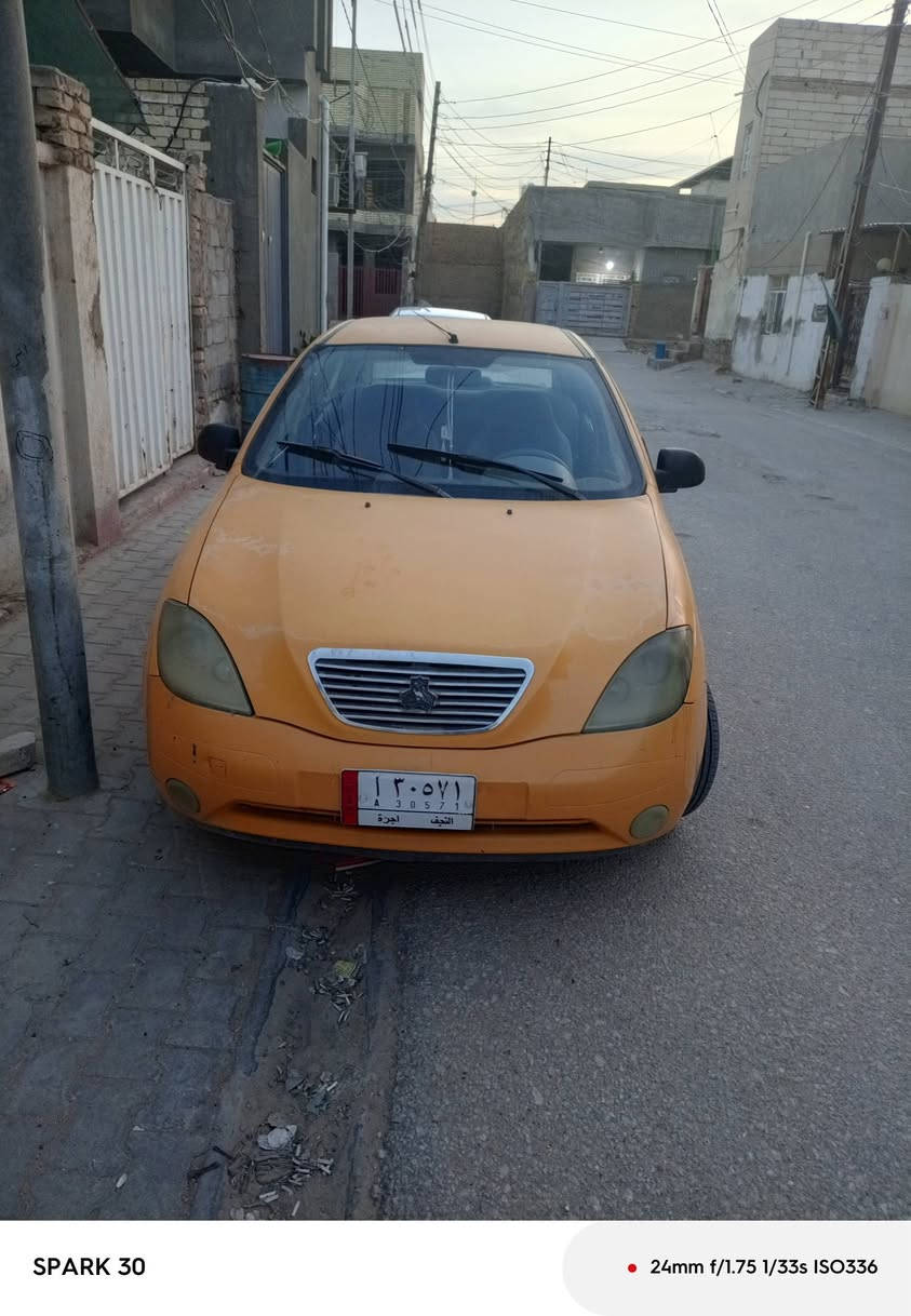 سياره طيبه
مديل 15 
السعر 30 ورقه 
قطعه وحده مصبوغه 
تبريد شغال وبارد
مكينه زينه 
كير زين 

الرقم /***********
نجف -كوفه حي ميسان
