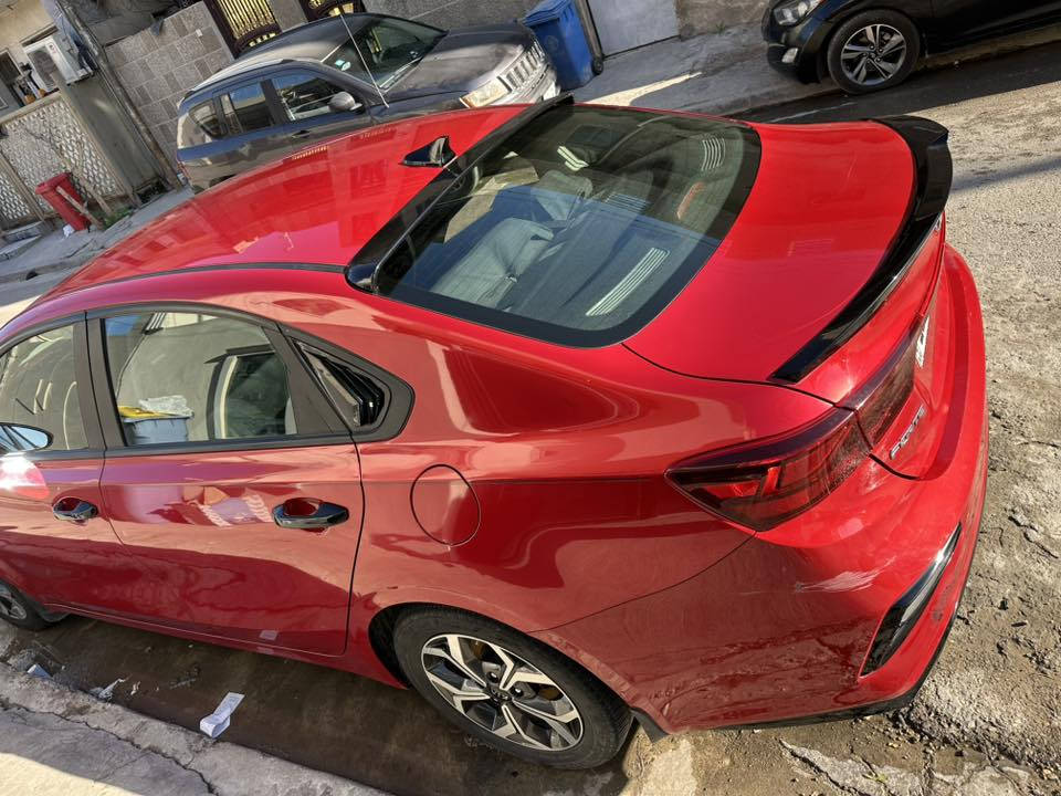 سلام عليكم للبيع كيا فورتي رقم اربيل الجديد
موديل ٢٠٢١ وارد امريكي احمر

 ماشيه ٩٢ ميل السياره نظيفه كلش بدون اي نقص

حادثه جدا بسيط شويه بل جاملغ الامامي الايمن مصبوغ ومبدل بدون دواخل ولاايرباك  كير مكينه تبريد حداديه كله مكفوله تخم تاير كله جديد مواصفات نص فول رقم اربيل تحويل او وكاله  

نص مواصفات

يوم العنوان بغداد السيديه 

السعر ١٣٥ وبيه مجال بيع او مراوس

للاتصال *********** 

صور الحادث موجوده بالاعلان
