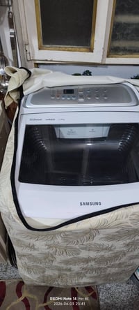 غساله سامسونك 11 كيلو حاله ممتازه اوتوماتيك 250 الف مكاني الكراده داخل...
