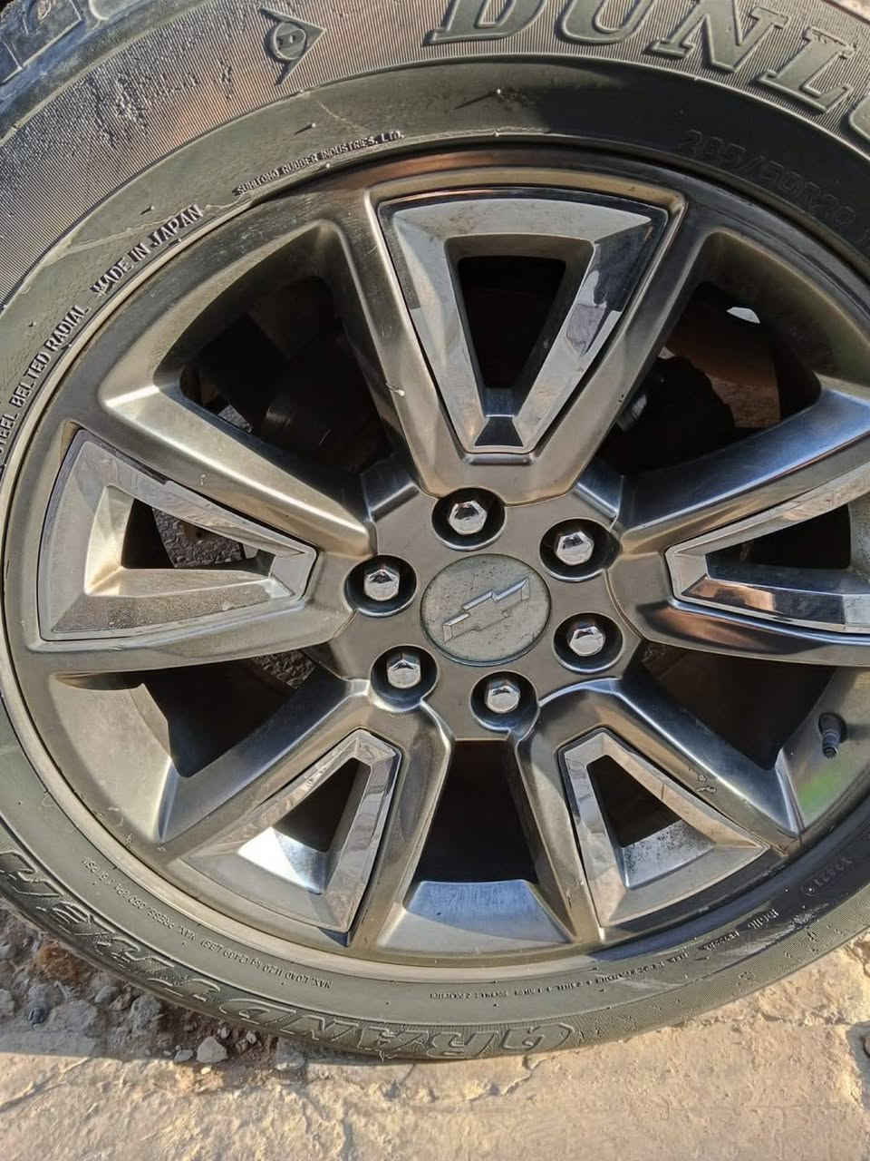 تخم ويل تاهو مكفول مع تخم تاير جديد
***********
