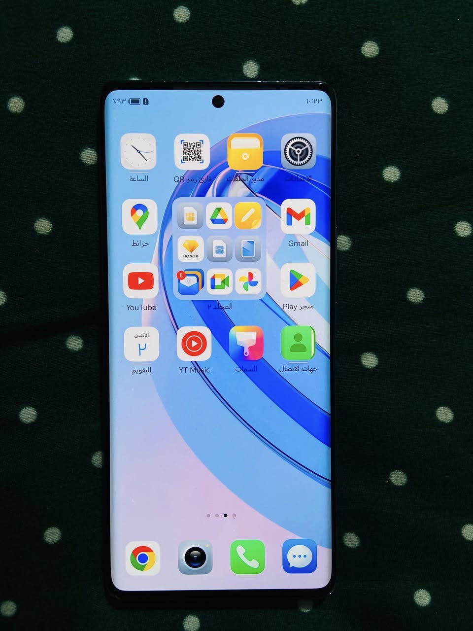 السلام عليكم 
جهاز للبيع هونر X9 للبيع مكفول شاشه منحنيه ب235 وبيه مجال قليل مكاني قضاء النصر ***********
