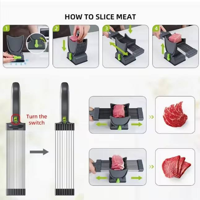 🥩 قطّاعة اللحم الطازج متعددة الشفرات – Fresh Meat Slicer
🔥 ودّع تعب التقطيع التقليدي… وخلي مطبخك أسرع وأرتب! 🔥

السعر 15 الف فقط
اما التوصيل بغداد 3 وباقي المحافظات 5


**إذا كنت صاحب هذا الإعلان وتريد حذفه لأي سبب، رجاءا أرسل رسالة إلى الدعم الفني**