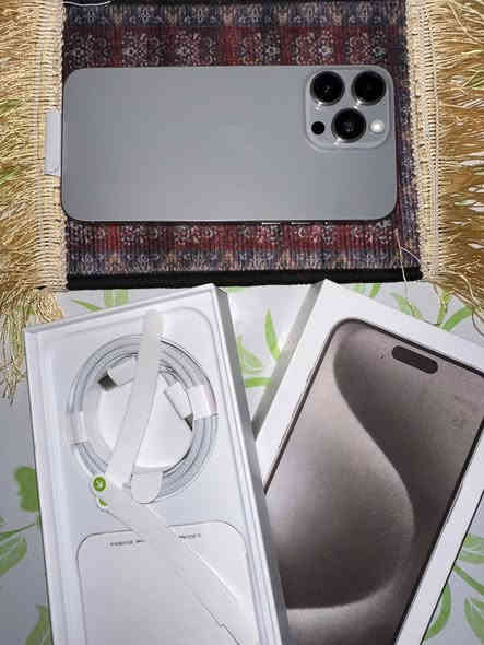 Iphone 15 pro max
256
B.100 مشحون فقط 46 مره
مكفول وتر شرط الفحص بعده جديد بس ممستخدمية
السعر 1325 مجال بسيط
للأستفسار :
***********
ناصرية مركز
