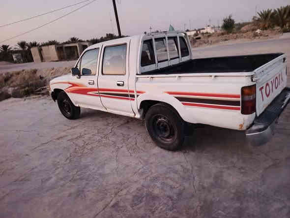 سلام عليكم بيكم94 للبيع محرك وشاصي وكير مكفولات سنويه بسمي تصقط بل28مشروع وطني مسمكره جديد دوشمه جديدسعره 55وبيه مجال بواسط الموفقيه ‏‪***********‬‏
