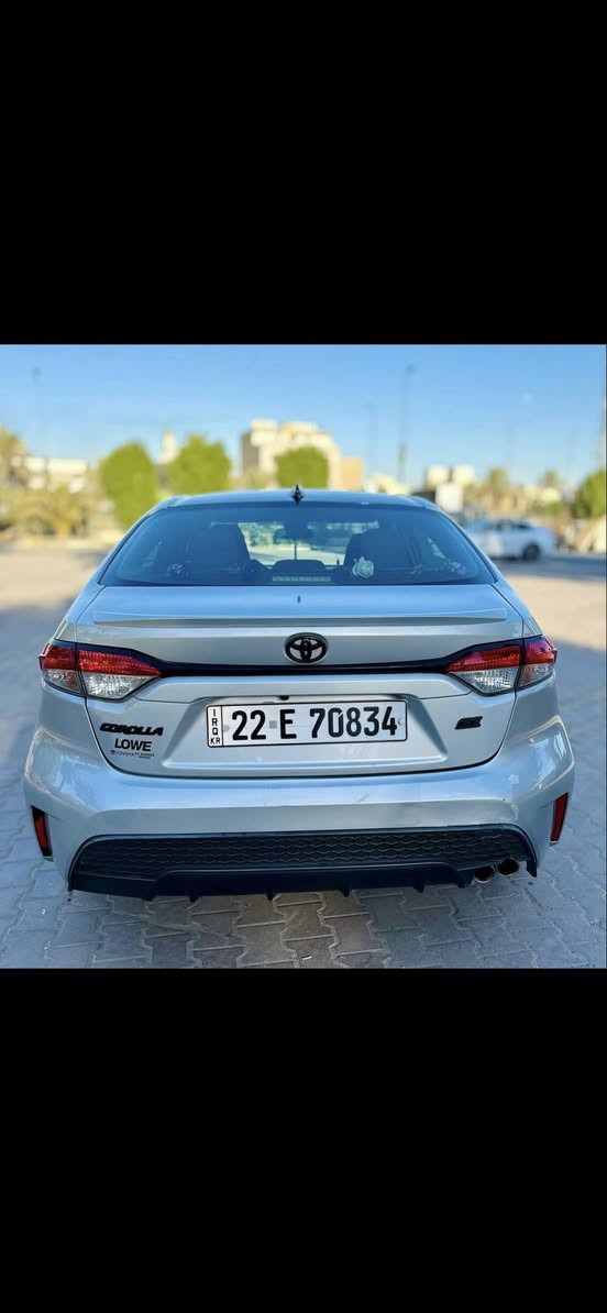 السلام عليكم 
كورلا ((SE)) 
موديل 2021 سبورت
رقم اربيل بأسمي
حساسات
مثبت سرعه
ويل سبورت كروم
مانع انزلاق
تحديد مسار
شفتات بالستيرن
داخل اسود 
اوتو هولد
السياره ماشيه 55 ميل
السياره بأسمي
المواصفات معروفه مال سبورت
مكان بغداد
صوره الحادث بالمنشور حادثها بسيط بدون معجون
سعر 137
***********
