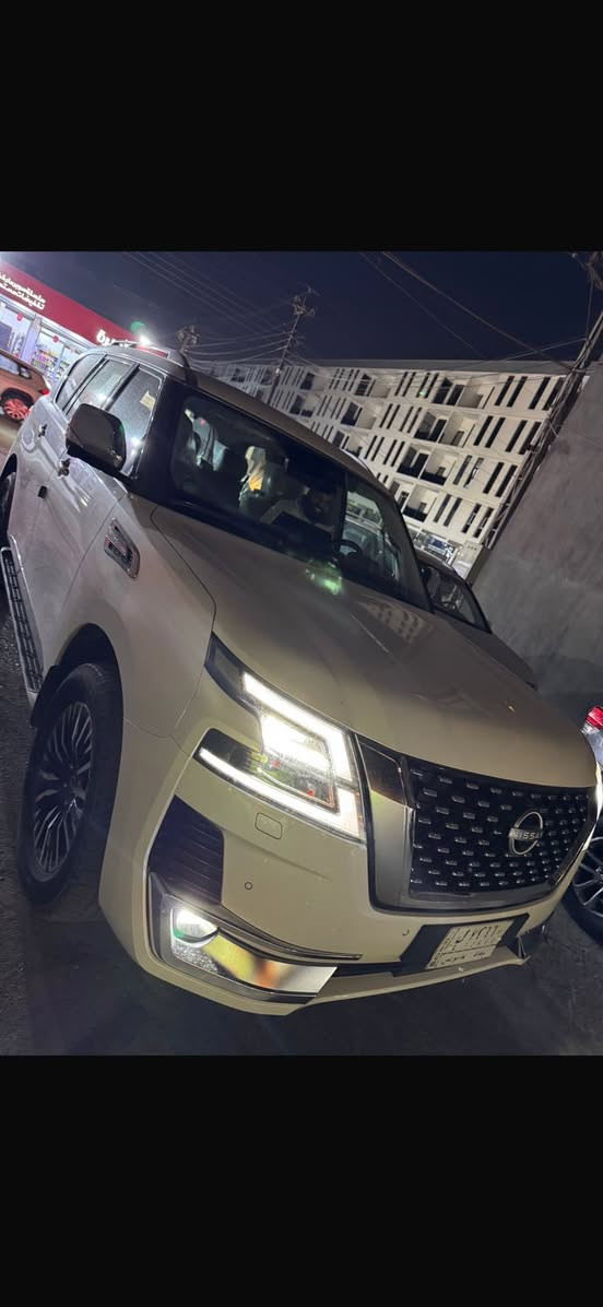 السلام عليكم
نيسان باترول 2023
بلاتينيوم 
مكينه 6
ماشيه 11 الف
مكفوله من كلشي 
تغليف مات 
رقم بغداد 
السياره 1/1
السعر 49
عنواني بغداد

***********
