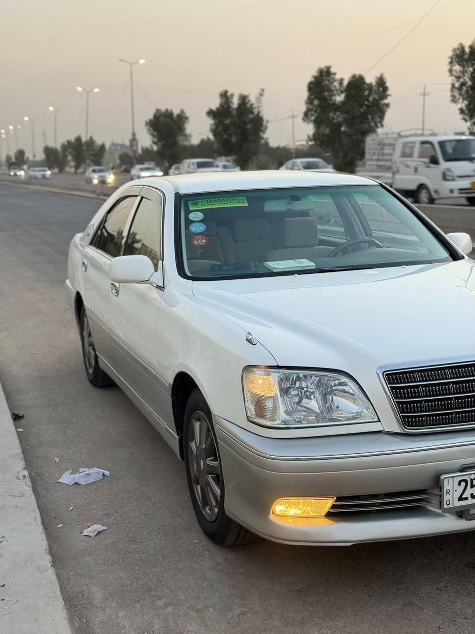 للبيع فقط تويوتا كراون ملكه موديل 2000
رقم كركوك انكليزي قرار 48 تحويل ثاني يوم   

مصفره غرامات  كفاله عامه كص وضربه

سياره جديده واحلى من الصور

مواصفات السياره 👇

*شاصي 75

*محرك D4 حجم 3000

*لون محجل 

*3 دكم السياره 

*كرستال محوله

*كشن 4 كهرباء

*برده خلفيه + تحكمات خلفيه

*داخل مخمل بيجي وصاج ملكي

*ويل نفطي جديد 

*حدادة + تايرات جدد تخم صيني 

*تحكم ستيرن +ستيرن كهرباء

*مري شفط 

*قواعد ضوئيه

*تخم تضليل كامل

*منظومة زنون

*تبريد ثلج + سبلت 

* سيدي بلوتوث + قرص

تحوير نجف فوك وجوه دشبول مثنى العيساوي

احلى من الصور السياره تجي وشوف بعينك 

ترايك 180 شرط سياره جاهزه من كلشي 

السياره كفاله كص ونقل جثه ورسميات 

ماعجبك السعر اعبر المنشور وكلشي

اكو حته بدفتر بس حسب النظافة

السعر :(( 147 $))وبيها مجال قليل 

مكان السياره النجف الاشرف

للأستفسار هـ _ *********** _
