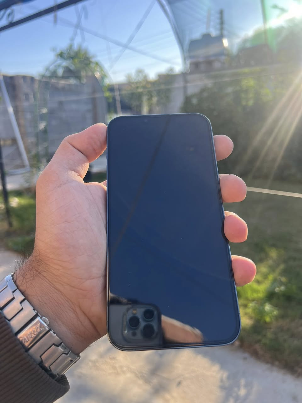 ايفون ١٣ برو ماكس بطاريه ٩٦
ذاكره ٢٥٦
الجهاز مكفول وشخط مابي نظيف بالباكيت
نموذج m
ويا شاحنه شركة عين الفهد الاصليه
العنوان بغداد المعامل
السعر ٧٦٠ الف بي مجال بسيط
ولوما محتاج مابيعه لان شاهد الله كلش نظيف
للاتصال ***********
