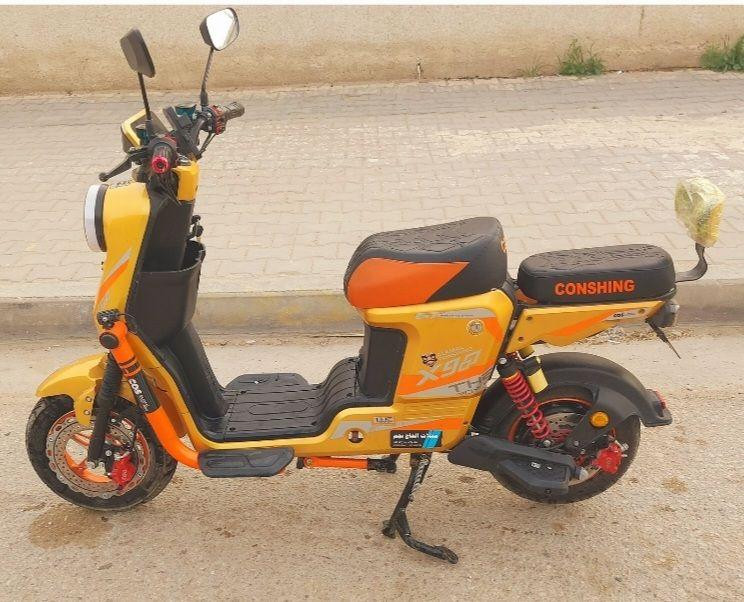 دراجة شحن اكس900 موديل٢٠٢٥ بيها٦بطاريات كبار اربع سرع عقل جوكر كلش نظيفة سعرها  450 الف بيها مجال قليل(***********) العنوان كربلاء قرب الحي الصناعي كربلاء, العراق
