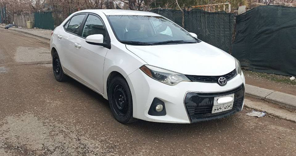 کرۆلا 2016 تەنها بۆنیتی بۆیاغە بێ ناوگرتن
 نرخی 137 $
***********
*********** شمشمل, السليمانية
