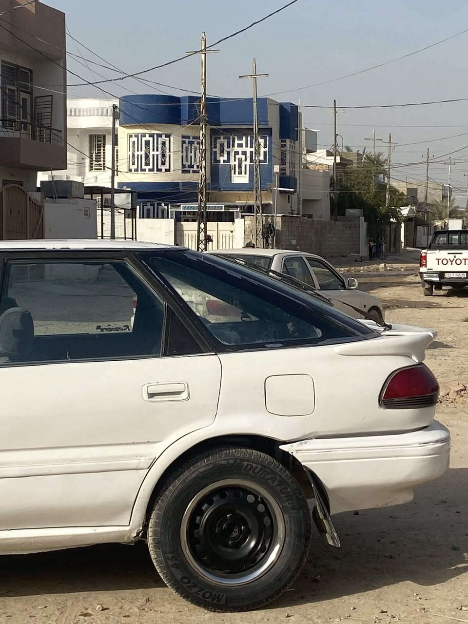 السلام عليكم
تويوتا كورلا

موديل 1992

كير اوتماتيك

كير محرك شغالات 

تايرات نضيفه

مكينه تبخير

شغاله وكامله انكر سلف وين ماتريد بوجهك لتوكف

كير جديد وصدر جديد باتري جديد

سنويه لل2028تحويل او وكاله اذا عندك راتب رعايه

مكان السياره صلاح الدين سامراء 

للاستفسار الاتصال

***********
