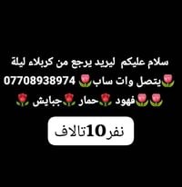 توصيل • امانات • كربلاء