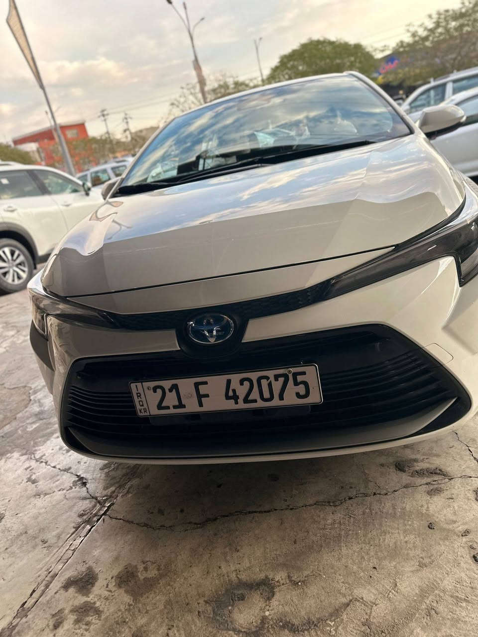 كورلا 2024 هايبرد فول مكفول كفالة عامة
اخو الزيرو-ماشية 20الف
رادارات حساسات 
بصمة +سلايت 
سعر 155 مع مجال بسيط 
مكاني كركوك  ***********
