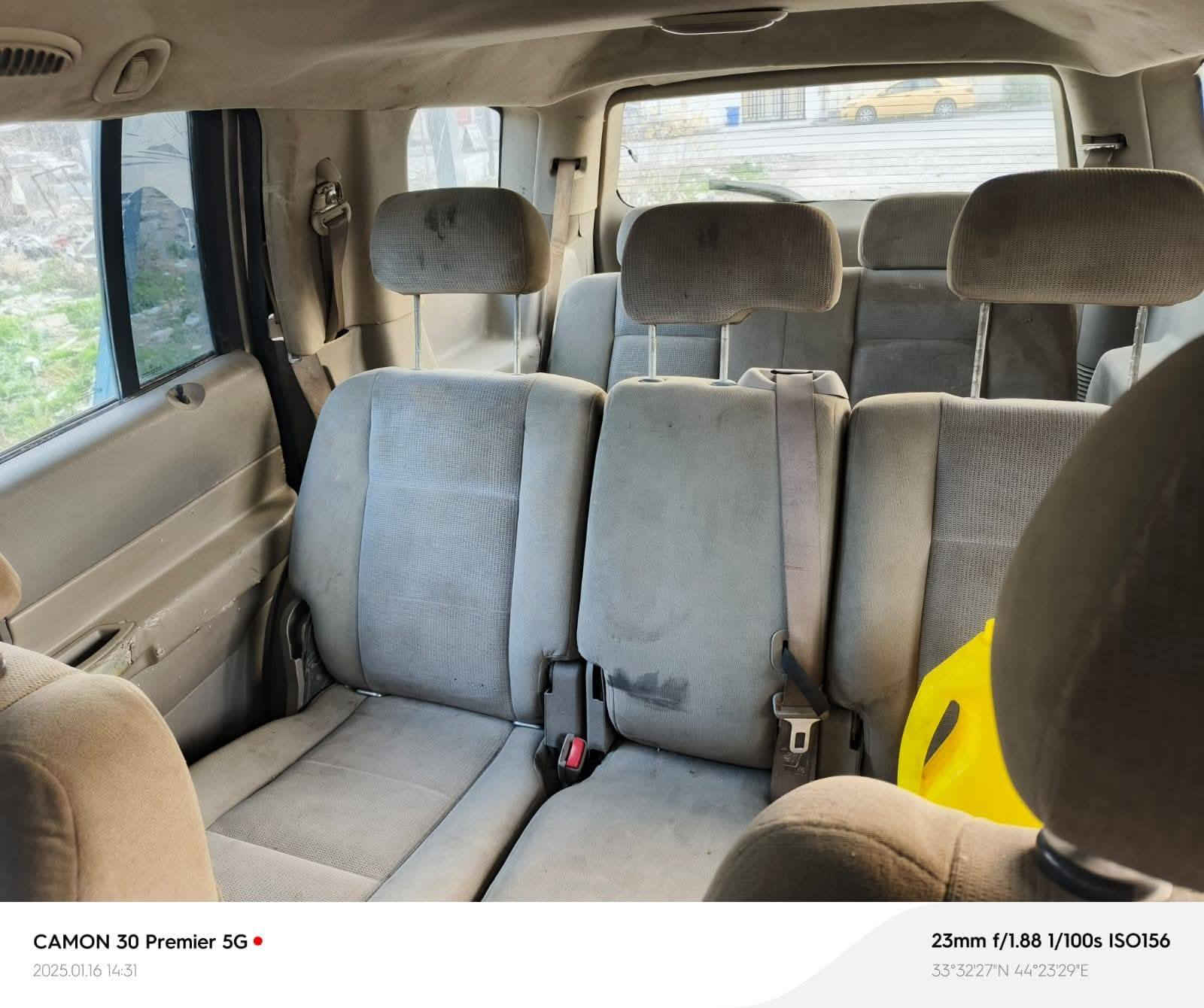 *دوج دورنكو 7راكب موديل/ 2004
رقم دولي21 شمالي صاحبها الشرعي  ببغداد سنوية منتهية صار سنتين   6 /2024 
محركها بلاد كير جديد
حدادية نظيفة
عطل حساس كنترول كيلومتر مامصلحه لعدم التفرغ نقص فقط فان التبريد الداخلي 
وحادثها ومصلحه في الشاصي الحديد من صفحة التايرالأيمن مصبوغه عام 
تايرات 80% باتري جديد سياره حلوه من الدواخل كهربائيات كلها شغاله ويلادي 
السعر/53وبيها مجال للجادين ..
رقم موبايل ***********
