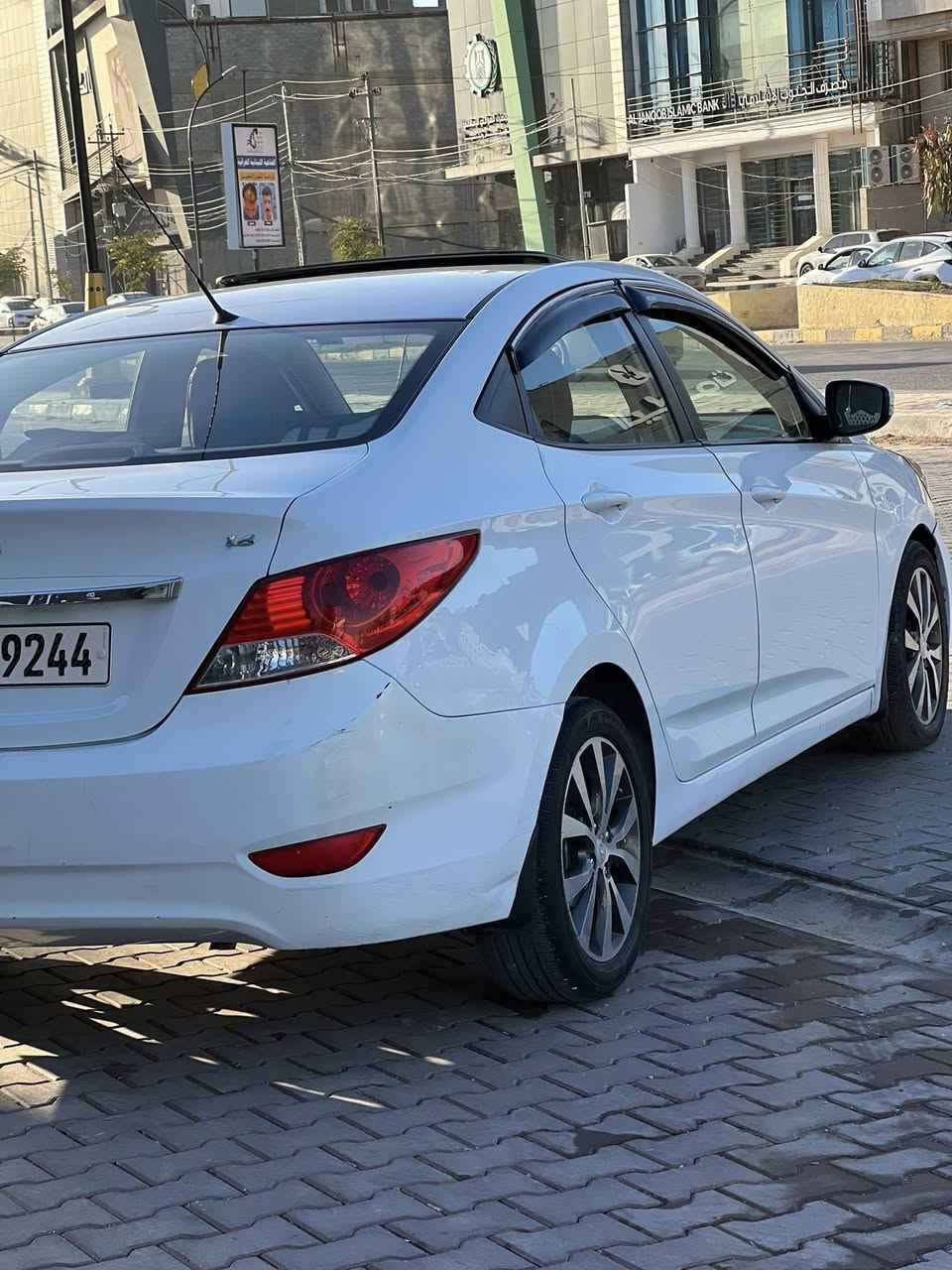 سلام عليكم سياره اكسنت لبيع مديل 14فول موصفات خمس تجاوي خمسه ويل كروم كير مكينه تبريد حدايه كله عله وضع شركه سياره جاهزه تخم تاير جديد باتري جديد بيهه بارد مقدار شبر بجاملغ الخلفي وبارد بسيط بلباب رقم نجف بسمي مداور ثاني يوم السعر ١١٢ وبيه مجال 
الرقم ***********
