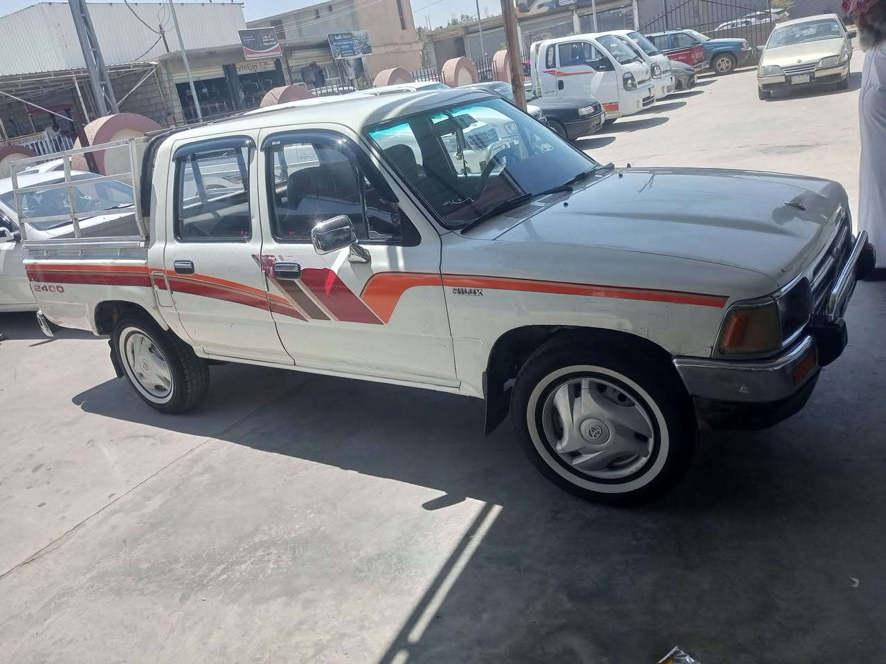 البيع بيكم واحد وتسعين
محرك كروسيدة

اشرط التحويل السنوية 27

السيارة نضيفة حيل 

لا خياس ولا معجون

تبريد شغال +حار

الدكتات كوله شقالة 

البونيد والقمار مرشوش ضبغ 

والصفحات الثنين مابيهن صبغ اي حادث مابيه

دفتر بانزيل بيه السعر (60)وبيه مجال

المكان الحويجة داخل 

الرقم ***********

