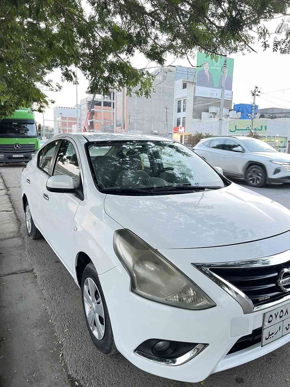 السلام عليكم 
‏ - Nissan sunny 2020 هندي"   للبيع فقط رقم اربيل السعر( 94 ) ورقة  الضرر مثل مواضح بالسونار  المرفق بالإضافة  الى الباب خلف السائق والدوسة  بارد وباب السائق بارد بسيط جداً لايذكر مع تكحيل   ، المسافة المقطوعة(  K/m146  الف )  المحرك والكير و منظومة التبريد  بحالة ممتازة  الصدر تحتاج شمعات و لاستيك  فقط  الباقي مبدل جديد  تخم تايرات وبلكات  قبل فترة قريبة مبدلهم  السيارة بحالة جيدة جيداً البانزين افول محسن فقط والدهن اصلي  وكالة Valvoline  الامريكي  ، السنوية منتهية بتاريخ ٢٠٢٥/١٢/٣١  ، بإسم شركة وعندي وكالة منهم   اني اتعهد بنقل ملكيتها لكن المشتري يتحمل اجورها .
-العنوان بغداد / حي الخضراء (مقابل العامرية )
رقم  الهاتف   ***********  واتساب متوفر ( الماسنجر حاذفة )
