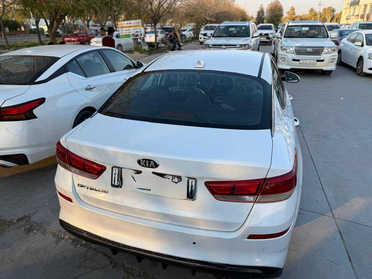 كيا اوبتيما وارد امريكي موديل 2019 حادثها بالصور رقم وسنوية جديد سليمانية اخوان السيارة باسم راعيها وهذا رقمه مكانها بديالى *********** هذا رقمه
