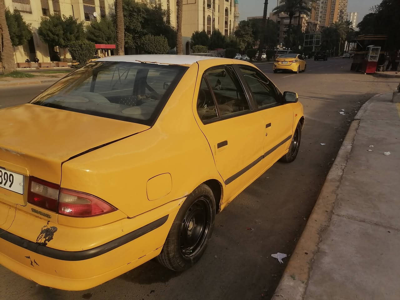 السلام عليكم سمند موديل ١٢ رقم الجديد مسيان مكاني بغداد مكينه وكيرشرط الفحص حداديه الماميه جديده تبريد شغال السعر ٢٧ وبيه مجال قليل رقمي ***********
