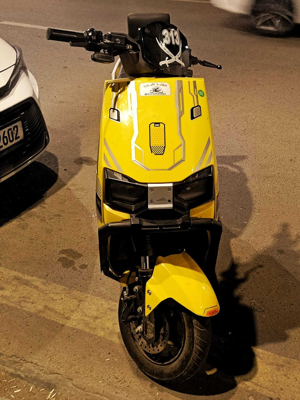 بطارية ليثيوم 🔋
دراجة  شحن سكنس ماتريكس🌟
سرعة حقيقي ٦٠💡
مسافه تقطع أكثر من ٤٠ كيلو 💈
كهربائيات كلها شغاله وعلى الفحص ♥️
السعر 600 وبي مجال 🔴
مكاني بغداد / شارع حيفا
تواصل ويه صفحه أو واتساب 
رقمي ***********
